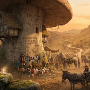 Media 'Fairy Travellers.jpg' in category 'Special Techniques and Creative Effects'